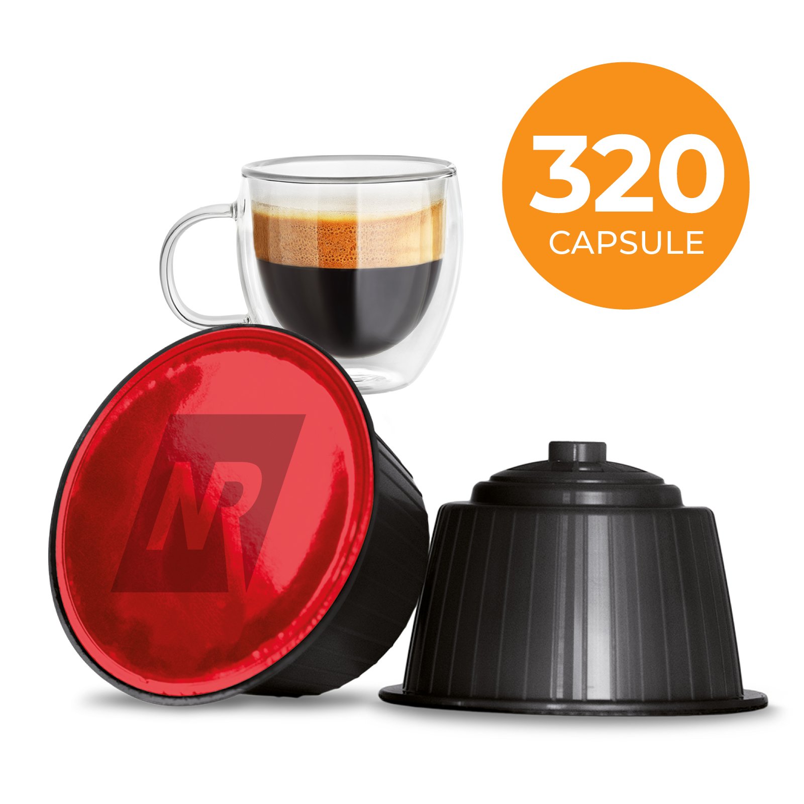 Offerta Capsule Caffè Compatibili Dolce Gusto®* Fortissimo 320pz