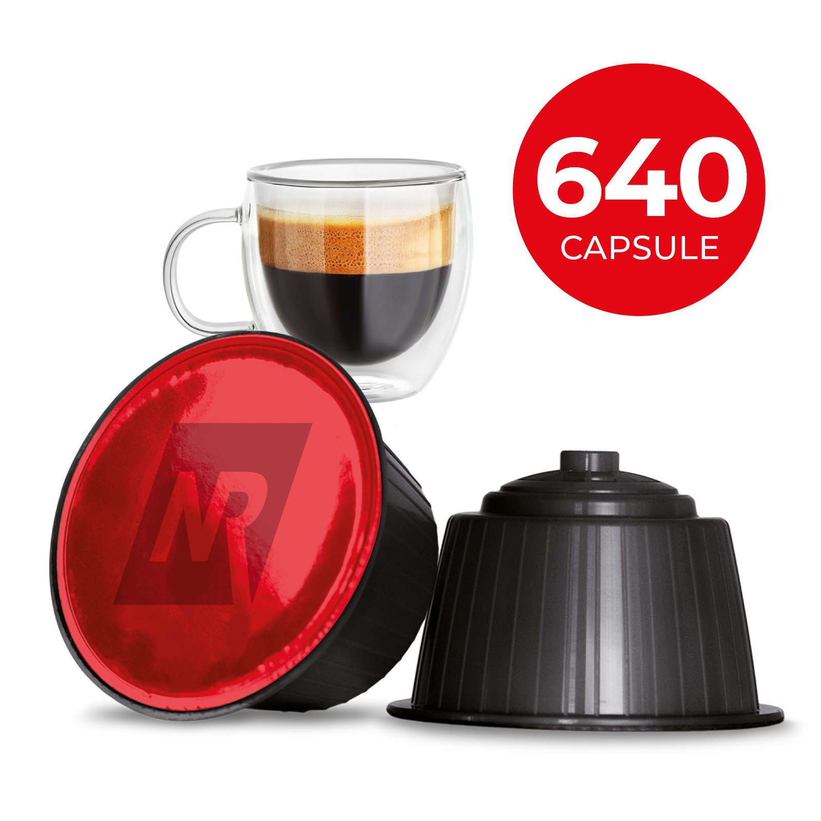 Offerta Capsule Caffè Compatibili Dolce Gusto®* Fortissimo 640pz