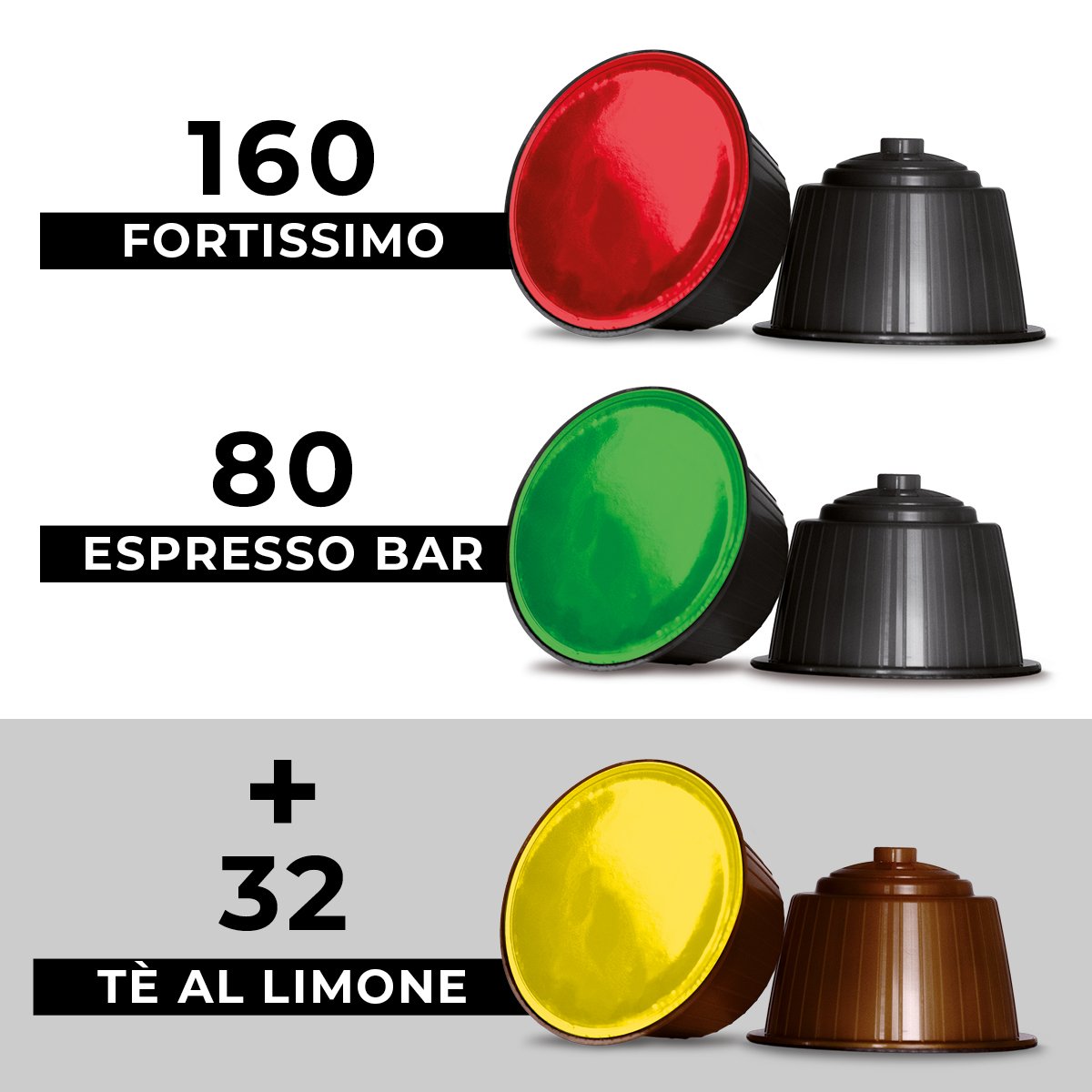 Offerta Capsule Caffè Compatibili Dolce Gusto®* con bevanda Té Limone