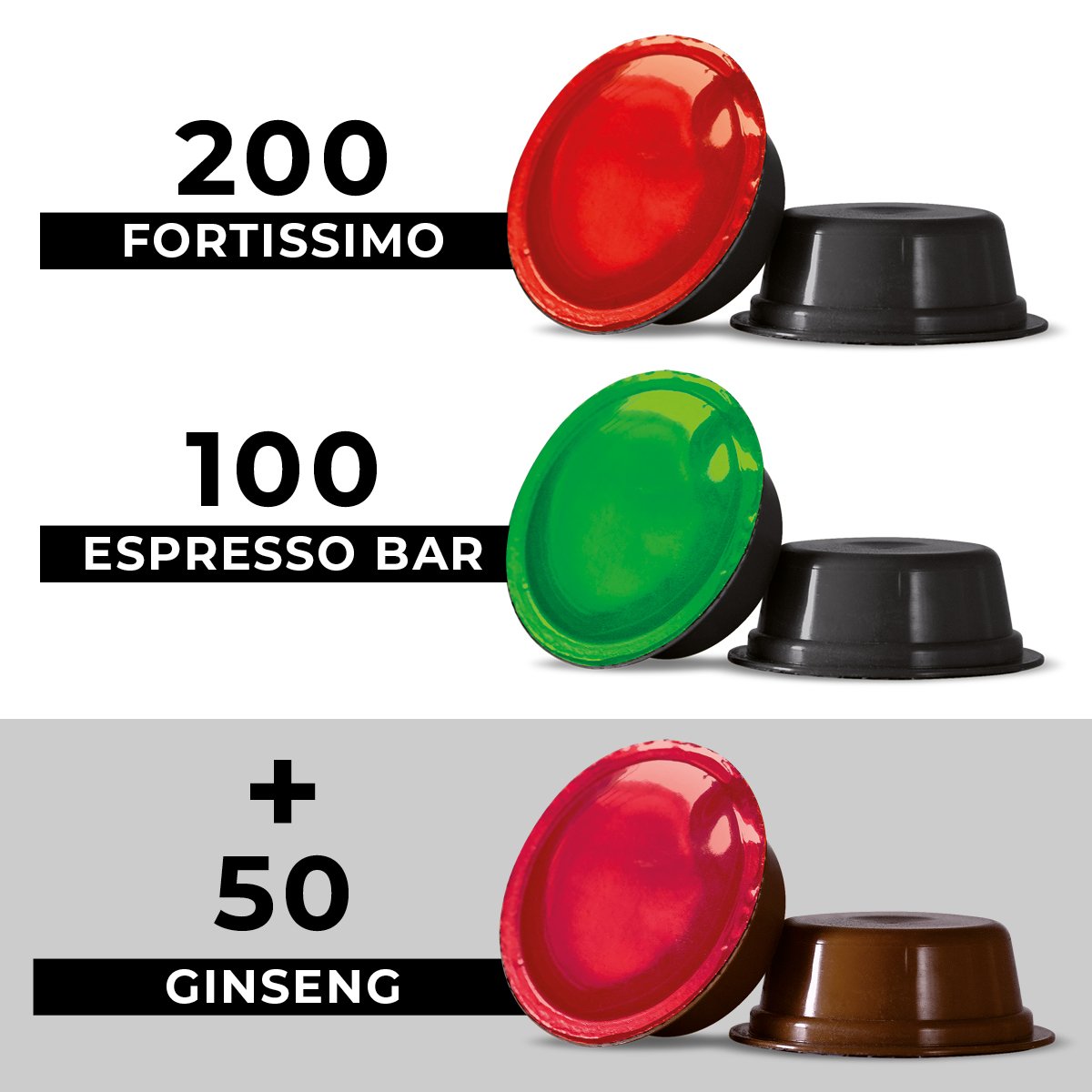 Offerta Capsule Caffè Compatibili A Modo Mio®* con Caffé al Ginseng