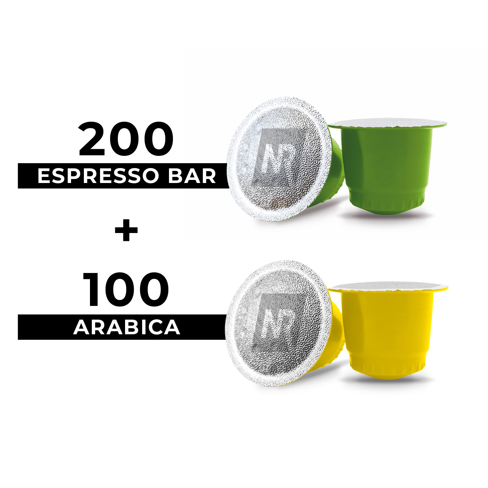 Offerta Capsule Caffè Compatibili Nespresso®* Espresso Bar e Puro Arabica