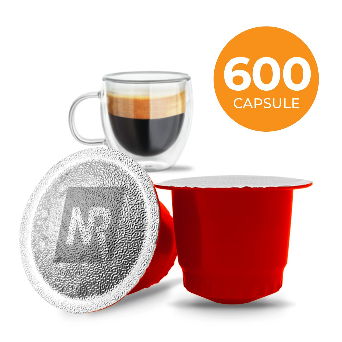 MaxiFormato Risparmio Caffé Nespresso®* Fortissimo 600pz