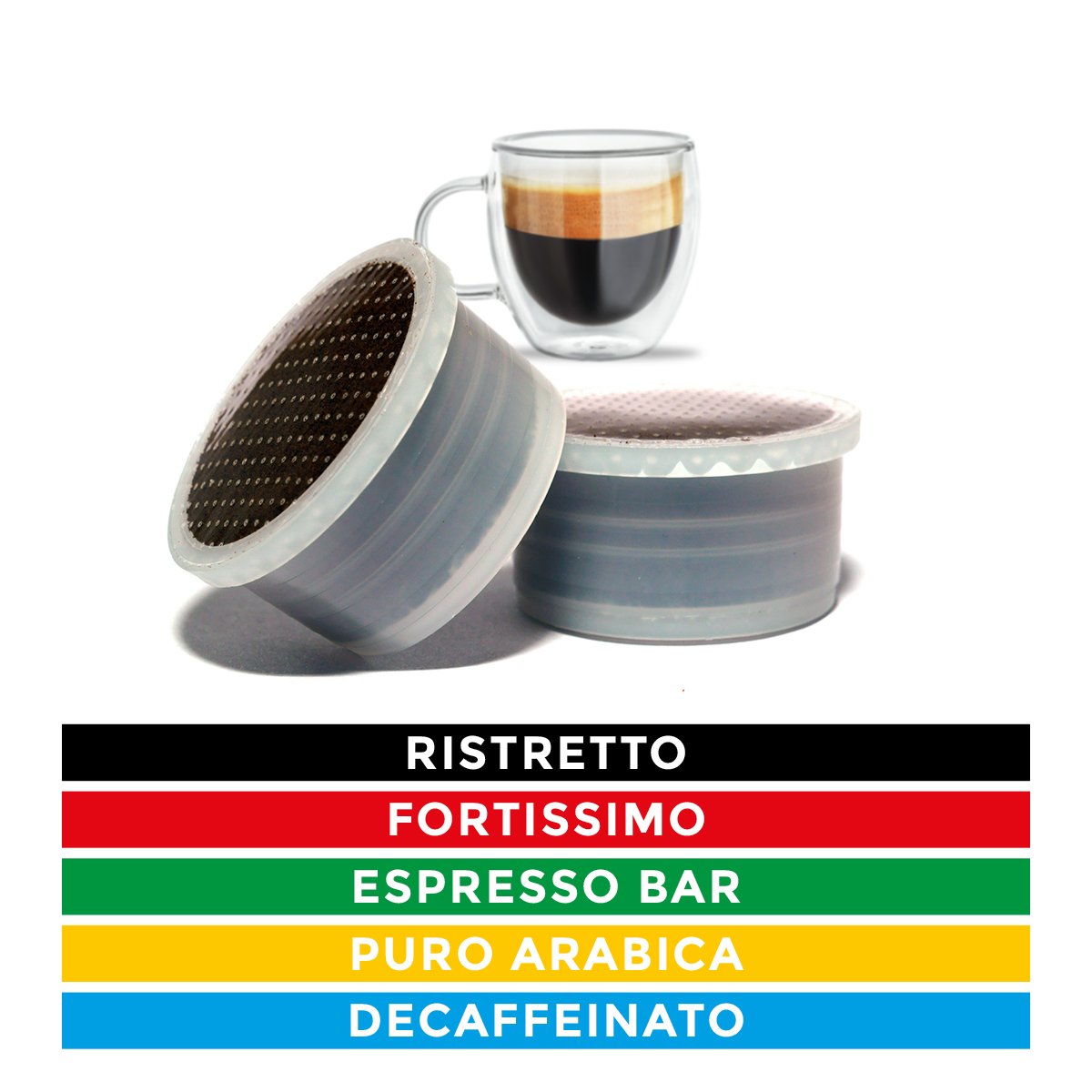Kit Assaggio Caffé 50 Capsule Compatibili Espresso Point®*